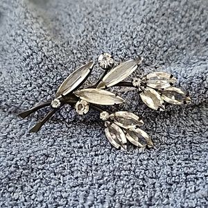 Crystal Brooch or Pin